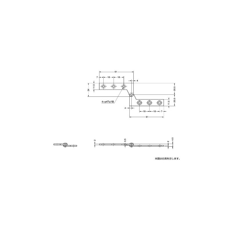 sugatune工業 Stainless Steel PP Hinge PP – 60 Inset Door