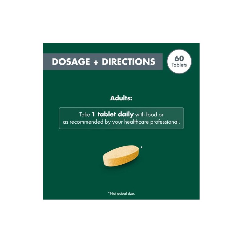 Nature's Own Bodyfuel 50+ Multivitamin 60 Tablets