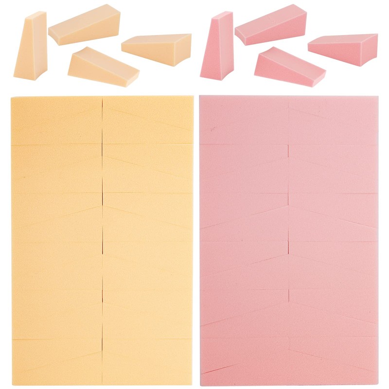 Sibba Pack of 48 Powder Puffs Small Makeup Sponge Blender