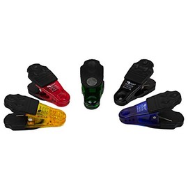 Rolyan Graded Pinch Exerciser, Finger & Hand Exercise Device for Recovery from Injuries & Surgery, Rehab Pinch Clips for Conditioning, Grip Strength Trainer, Kit with 5 Pinchers and Exercise Set