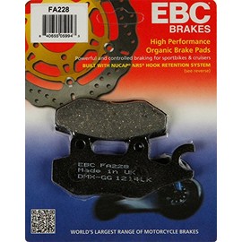 EBC Brakes Disc Brake Pad Set Compatible for Honda CMX250 Rebel 250 2015