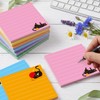 JIANTA 12 Pads Black Cat Sticky Notes, 3 x 3
