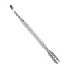 Cuticle Pusher Stainless Steel Nail Scratching with Cuticle Pressing 2-Way