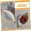 LIFKOME Dessert Bowl Ice Cream Bowl Ingot Shaped Bowl Ceramic