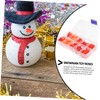 DOITOOL 1 Box Plastic Snowman Nose Christmas for Crafts Snowman