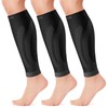 CAMBIVO 3 Pairs Calf Compression Sleeve for Women Men, Leg