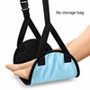 Adjustable Airplane Footrest for Comfortable Travel – Portable Dacron Foot