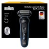 Braun Men's Electric Series 5 Razor, 51-B1000s, Blue