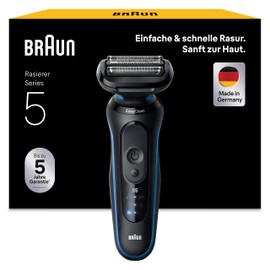 Braun Men's Electric Series 5 Razor, 51-B1000s, Blue