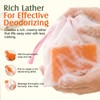 2PCS Persimmon Soap for Odour Body, Deep Cleansing & Moisturising