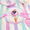 WERNNSAI Ice Cream Table Cloth - Ice Cream Themed Party