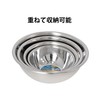 Takagi Takagi Stainless Steel Bowl, Set of 4 (13/15/18/21 cm),