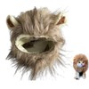 Lion Mane Costume for Cats Costume Pet Adjustable Washable Dress