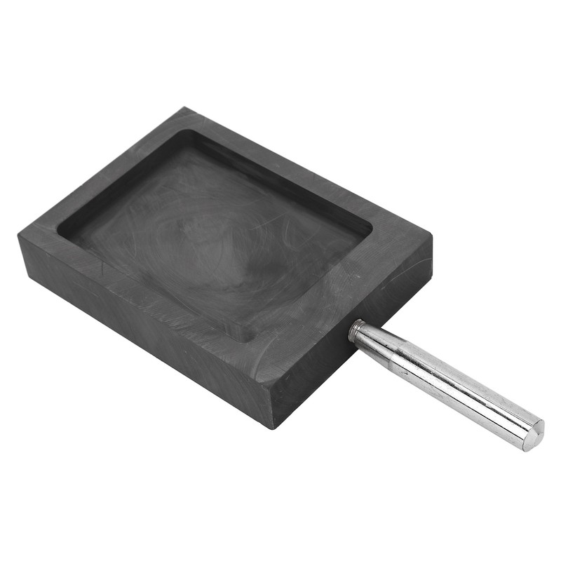 Graphite Casting Mold Metal Ingot Mold Crucible with Handle for