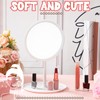 DoubleFill 6 Pcs Spa Party Mirror Spa Party Supplies Sleepover