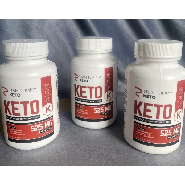 Trim Tummy 3 Bottles Trim Tummy Keto ACV Gummies, Trim