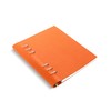 Filofax Clipbook Refillable A5 Notebook - Orange