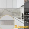 Airmont Products Stainless Steel Blank Wall Plates, 6 Gang Standard