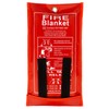 FLASLD Fire Blanket for People Emergency Fire Escape, Anti-interference Flame