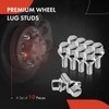A-Premium 20Pcs M12-1.25 Wheel Studs Compatible with Jeep Compass 2018-2021