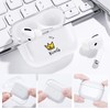 AKABEILA Case for Airpods Pro 2, Soft TPU Clear Protective
