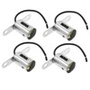 OTOTEC 4Pcs 1156 BA15S Socket Adapter Replacement Lamp Holder Adapter
