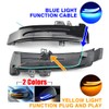 QKLsudua 2pcs Dynamic Sequential Blink Compatible with Be-nz W204 CLA