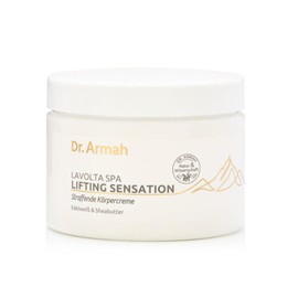 Dr. Armah - Lavolta Spa - Lifting Sensation Straffende Körpercreme - Körperbutter mit Sheabutter & Edelweiss stärkt die Elastizität & Straffheit Ihrer Haut - Body Butter für seidenweiche Haut - 500 ml