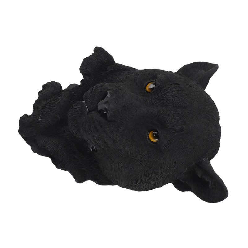 3D Simulation Animal Head Statues Wall Decor Resin Unique Exquisite