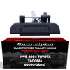 Master Tailgaters Tailgate Handle Upgraded Black Metal Replacement for Toyota