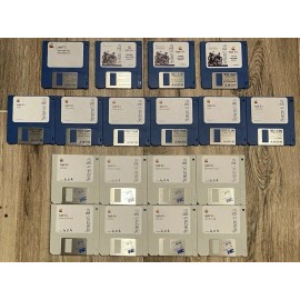 Apple IIGS Vintage Apple IIGS System Boot Floppy Disk, Installer Disk Set 6.0.1/6.0.4, Tour - Apple IIGS Tour (ROM 00 & 01 only)