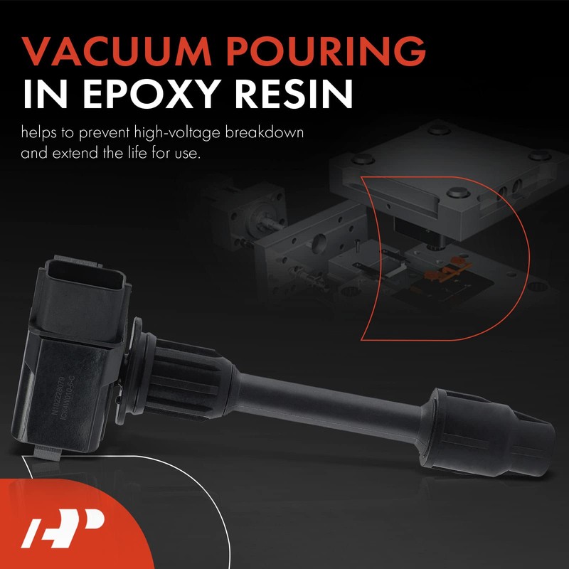 A-Premium Bobina de encendido (para Cilindro #2-6) Compatible con Nissan