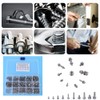 400pcs M2 M2.5 M3 M4 M5 Cross Pan Head Screws