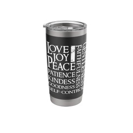 The Fruit of the Spirit - Christian Bible Verse T Shirt Stainless Steel Insulated Tumbler