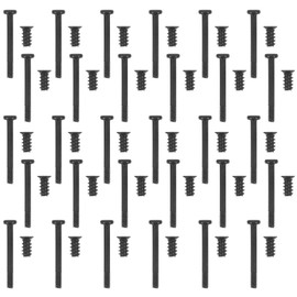 UKCOCO Computer Case Fan Screws Kit: 60Pcs PC Case Fan Screw Cross M5 Chassis Cooler Screws Kit for Computer Repair DIY(LongScrew 3cm + ShortScrew 1cm)