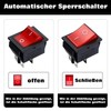 Set of 4 Toggle Switches 230 V, Rocker Switch 230