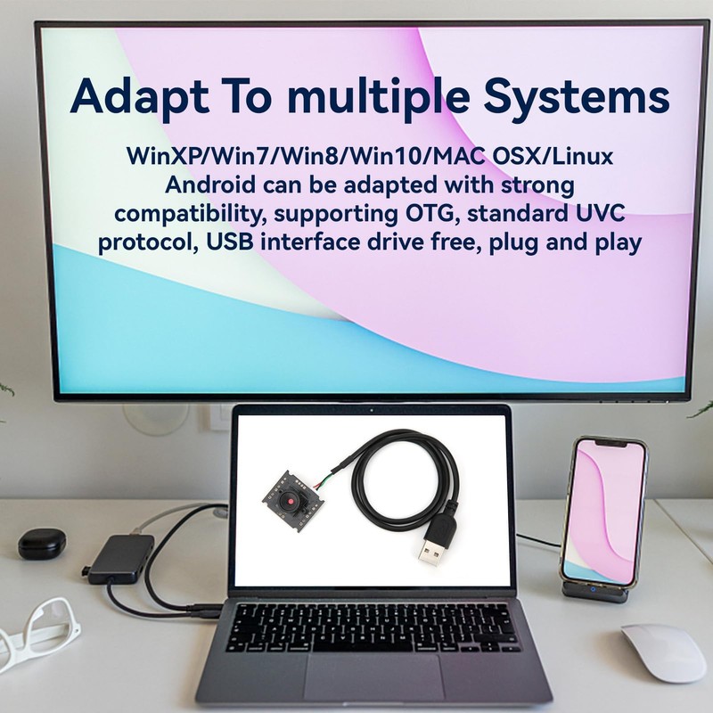 High Frame Webcam, Web Camera Module Support, Camera Module, HBV-W202012HD