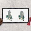 'Honeysuckle Tower Covered In Flowers' Pet Feeding Mat (PM00023158)