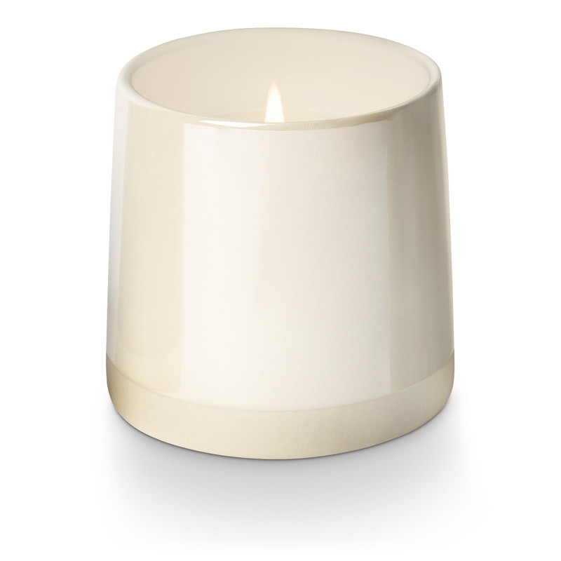 ILLUME Shine Ceramic Candle, Winter White