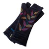 Vishes - Alternative Clothing - Embroidered Women's Gloves with Thumb