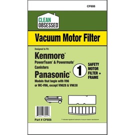 Clean Obsessed Replacement Filter Designed to Replace Select Kenmore Powermate, Powerteam & Panasonic Vacuum Filters