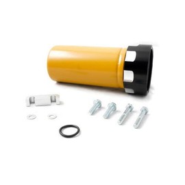 CAT Black 2 Micron Spin-On Fuel Filter Adapter Compatible with 2001-2016 GM Duramax 6.6 Diesel LB7 LLY LBZ LMM LML