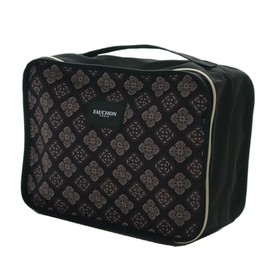 FAUCHON 000565-0004-01 Tricolor Storage Pouch, Black, Women's, Women's, beige