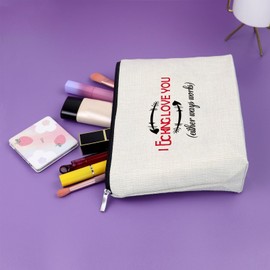 Sazuwu Difference Maker Gifts for Women Travel Makeup Bags Cosmetic Organizer Bag Appreciation Gifts for Coworkers Difference Maker Thank You Gifts for Teacher Mentor Leader Coach Boss Manager