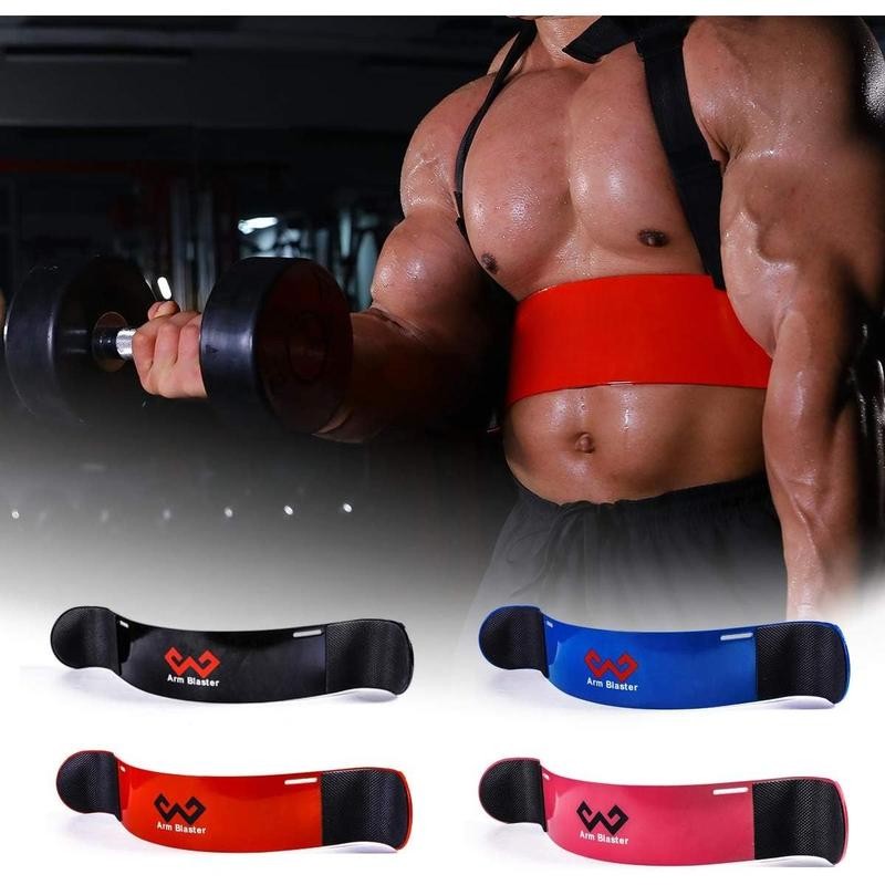Arm Blaster Bicep Curl Thick Aluminum Adjustable Bodybuilding Bicep Isolator