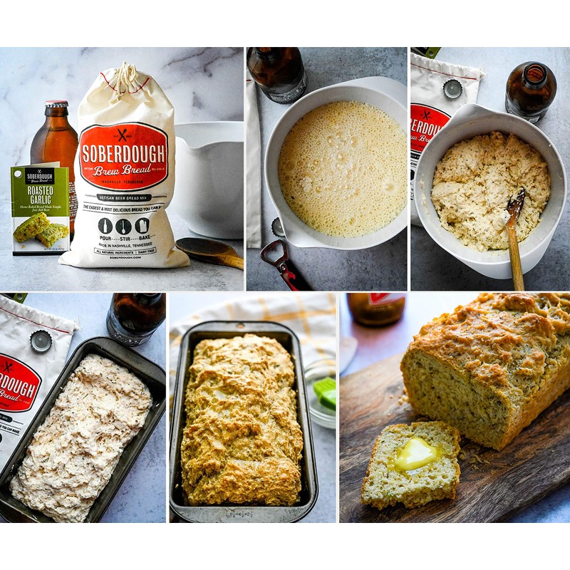 Soberdough Bread Mixes (Herb & Olive Focaccia)