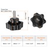 sourcing map 4pcs Star Knobs M8 x 20mm 304 Stainless
