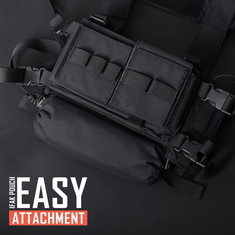 WYNEX Tactical First Aid Drop Dump Pouch, Medical Trauma Roll