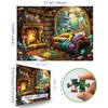 Blueforest 1000 Piece Jigsaw Puzzle for Adults, Enchanting Fantasy Forest
