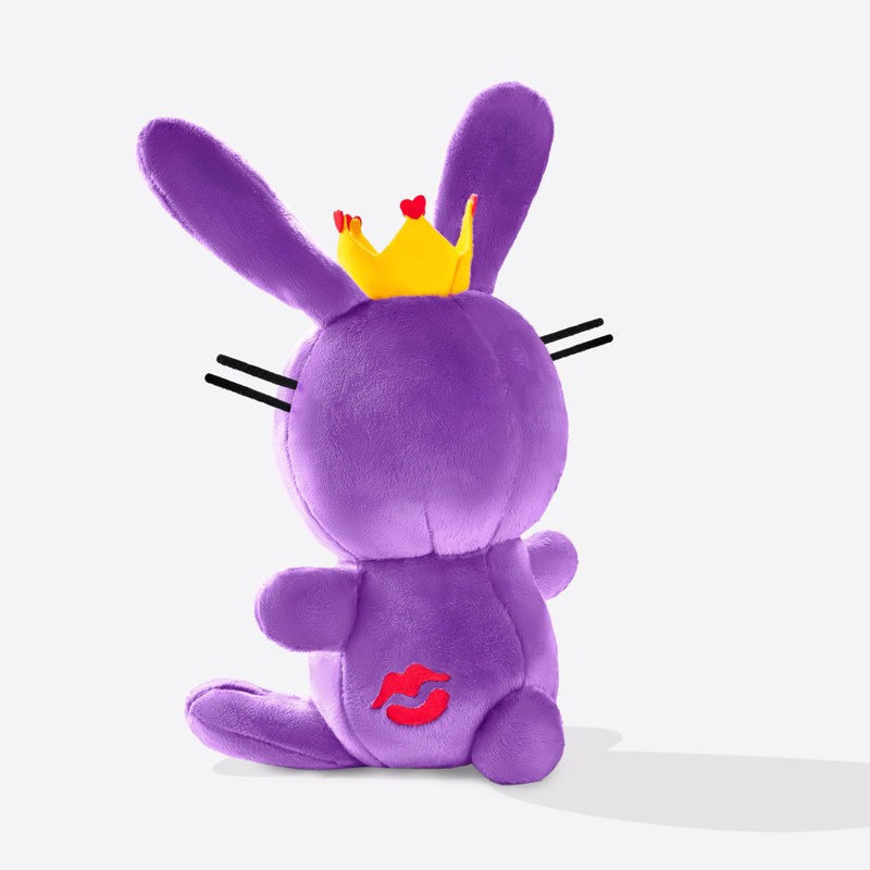 UNCUTE It's Happy Bunny® - Plush (Royalty)